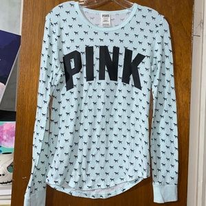 Baby blue sleep shirt